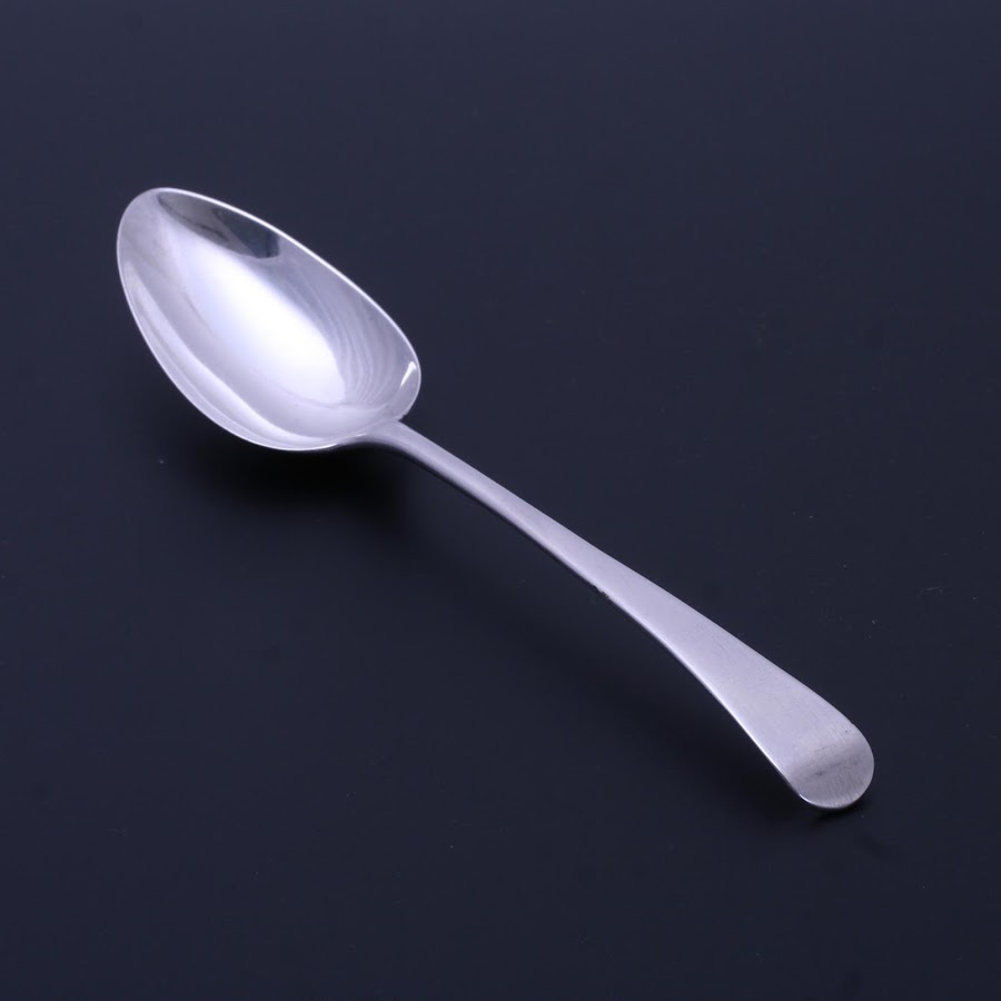The spoons on the table. The spoons on the table