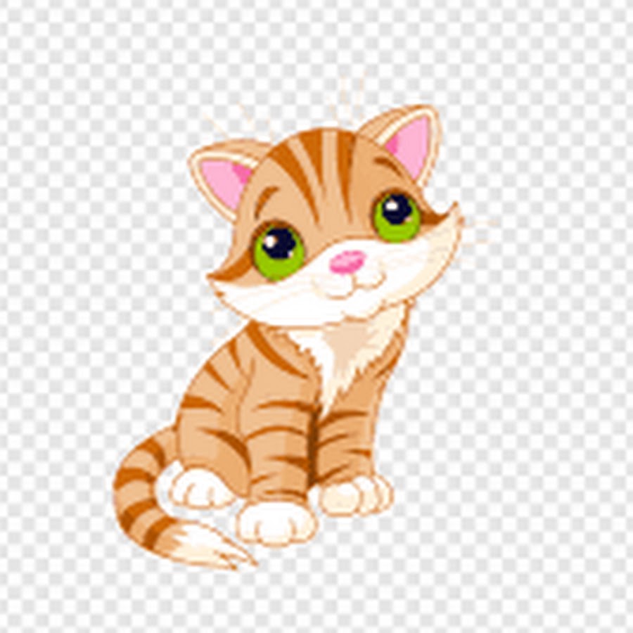 Картинка кота для детей. Полосатая кошка мультяшная. Котенок рисунок. Кошка иллюстрация. Котик на прозрачном фоне мультяшный.