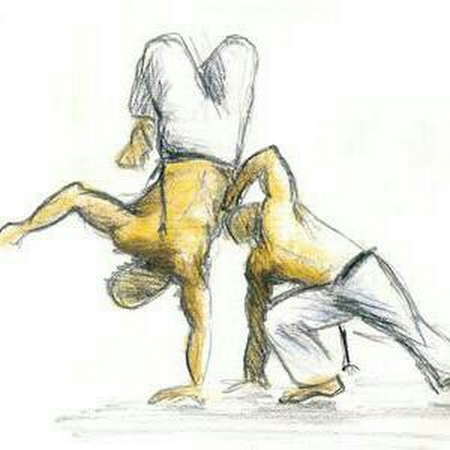 Capoeira siluet