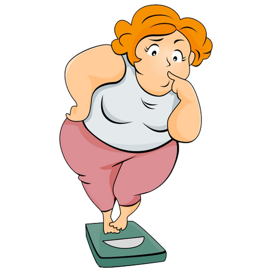 Overweight person
