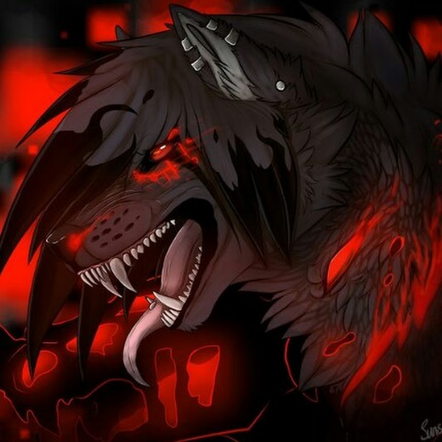 Кровожадный. Zero Blackfire волк демон. Волк демон аниме крипипаста.