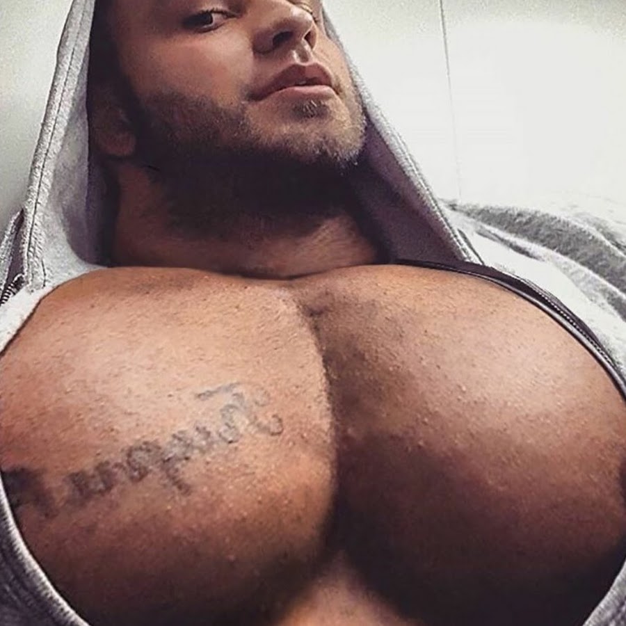 Big men pecs