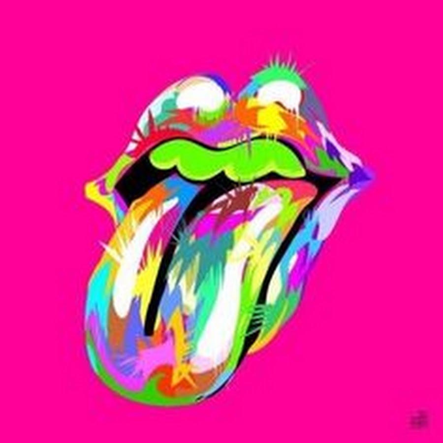 Радужный язык. Поп арт язык. Поп арт Rolling Stones. Логотип Роллинг стоунз поп арт.