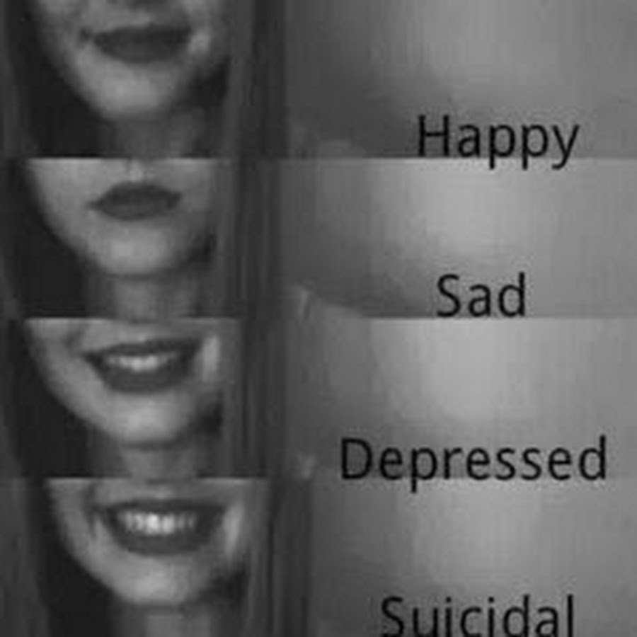 Suicidal idol slowed перевод. Мем depressed Suicidal. Happy Sad Suicidal. Happy Sad depressed Suicidal Original. Улыбки Sad Happy depressed.