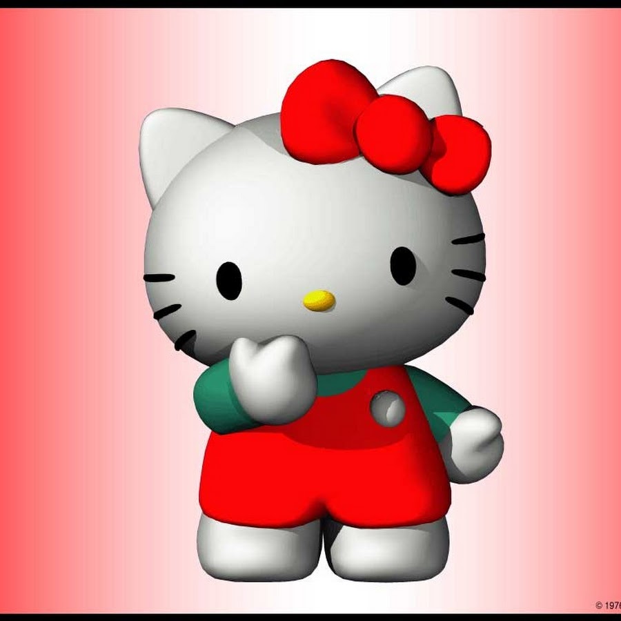 Hello kitty 3d