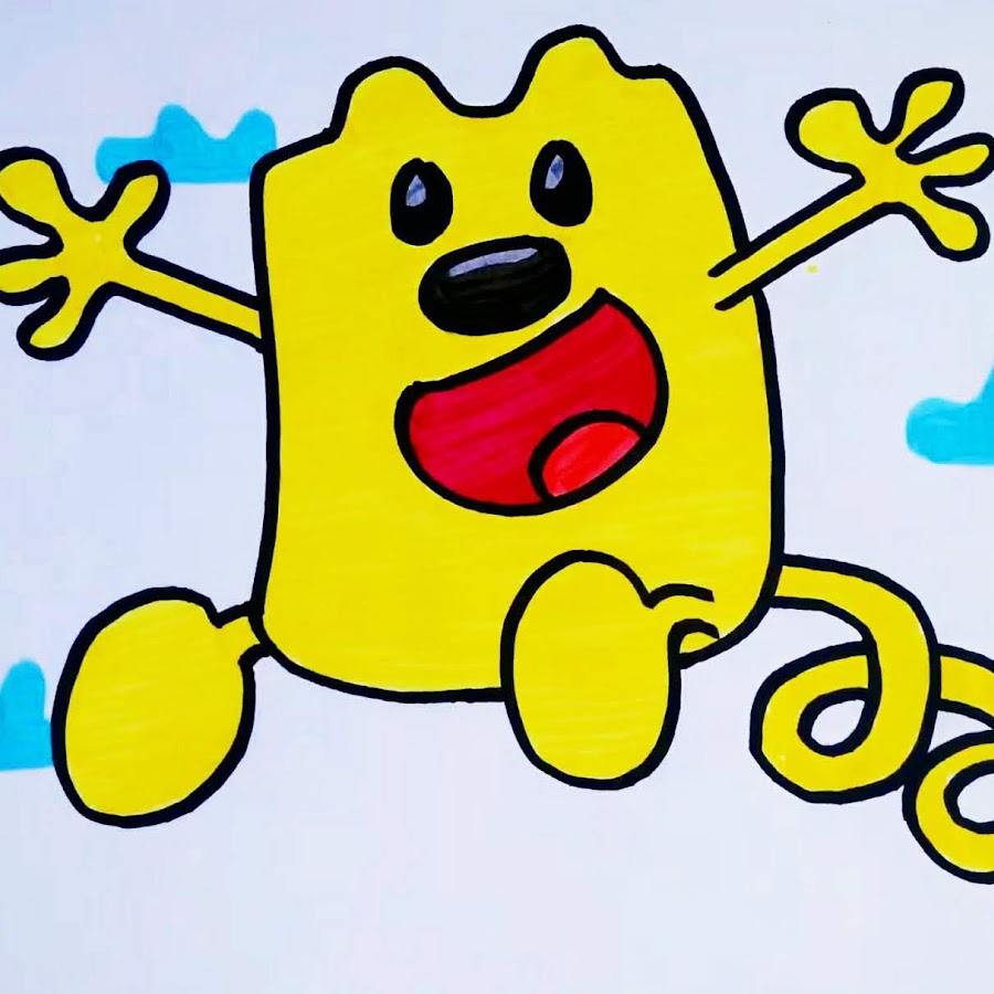 wow wow wubbzy coloring pages