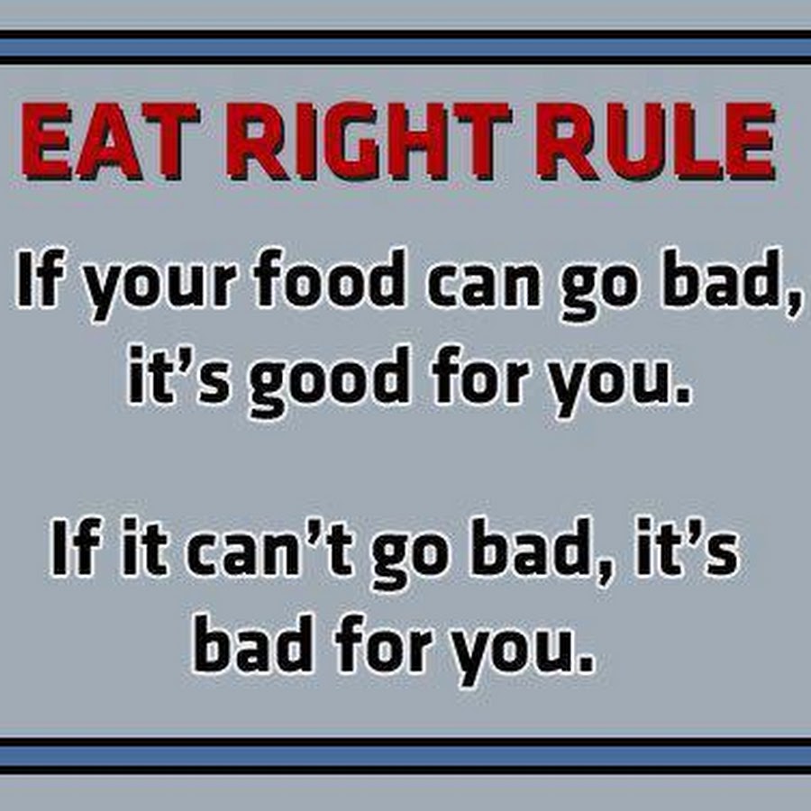 Rights and rules. Eat right. Health right.