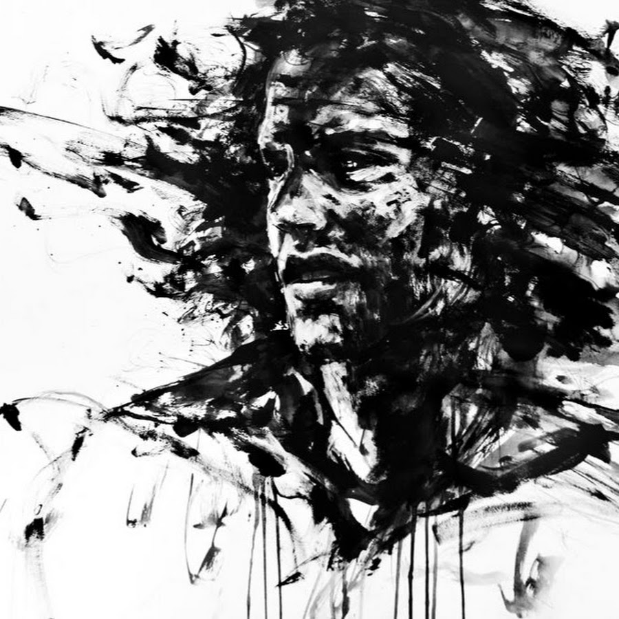 Дикие головы. Agnes Cecile Black. Черно белая акварель. Экспрессия живопись черно белая. Экспрессионизм лицо черно-белое.