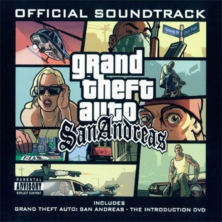 Soundtrack gta san. GTA San Andreas Theme Song. GTA San Andreas Theme Song назад в будущее. GTA San Andreas Theme Song Ноты.