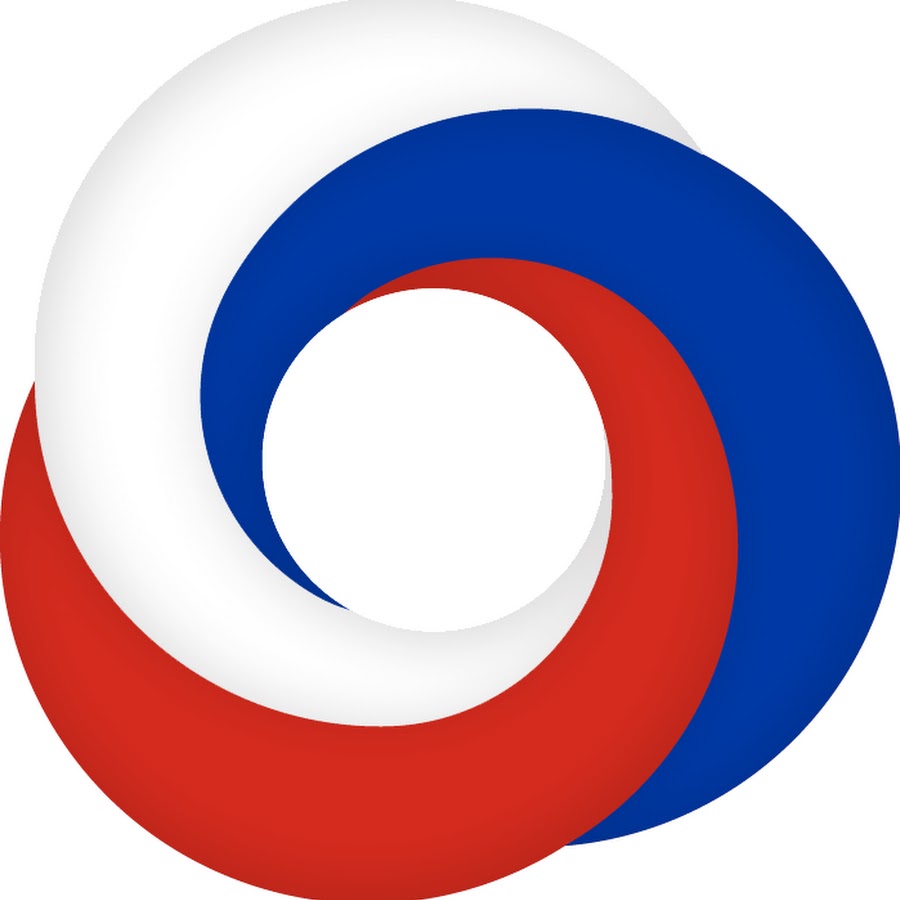 Сине красный логотип