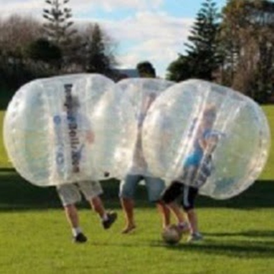 To do zorbing you must be