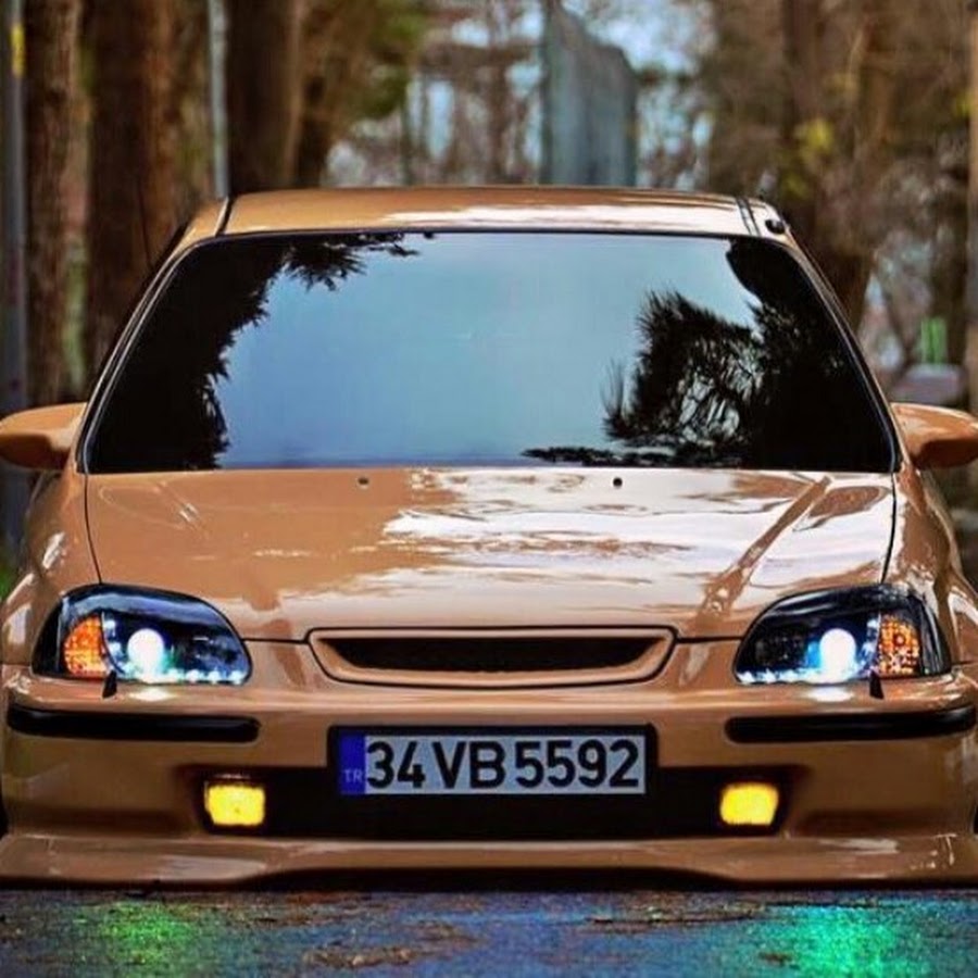 Honda Civic 1996 дрифт