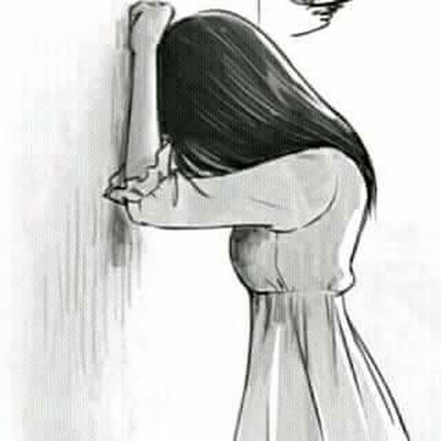 Рисунки карандашом грустные. И пусть разукрасит грусть. Это грусть. Ослик иа дисней раскраска. Манга девушки.