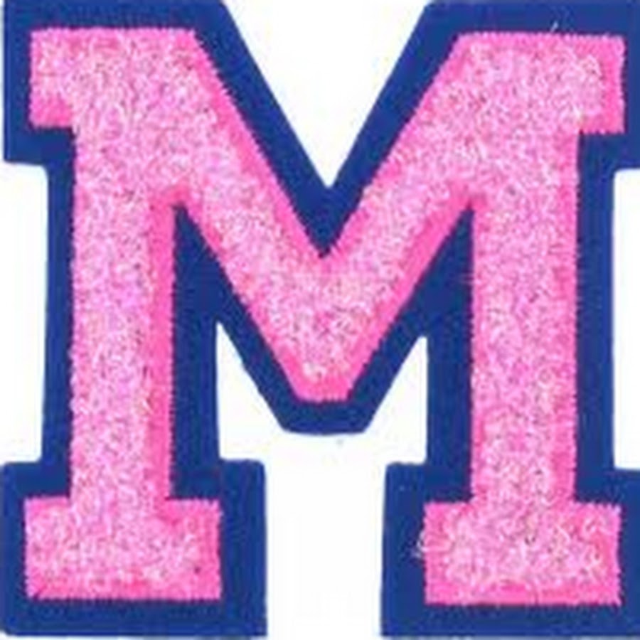 М. Буква м. Буква м розовая. Буква m. Красивые изображения буквы м.