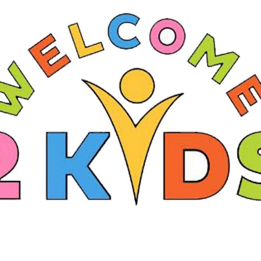 Welcome kids. Welcome logo Kids.