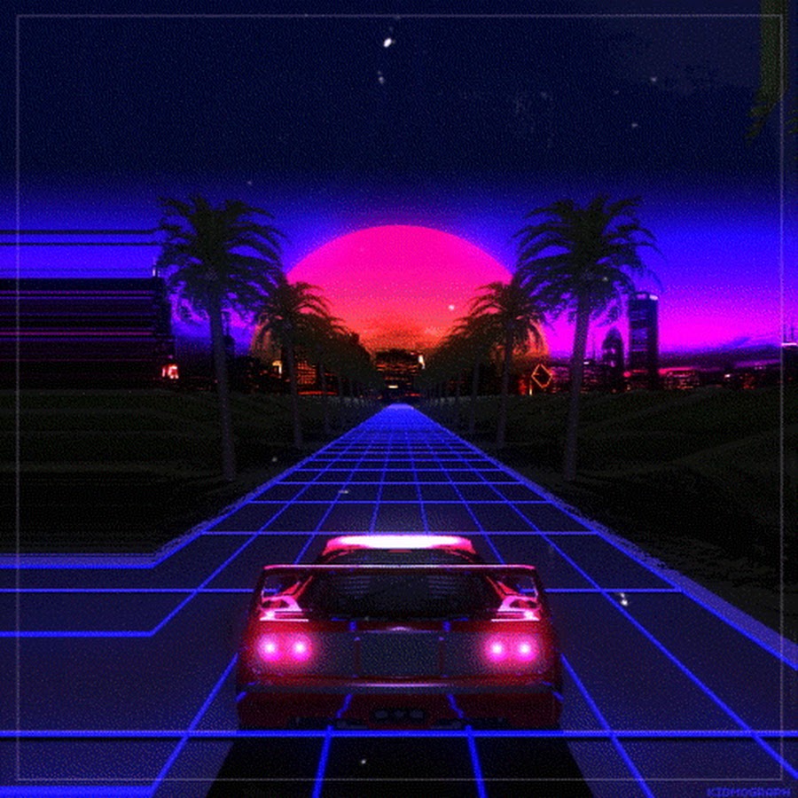 Gif steam profile retro wave фото 41