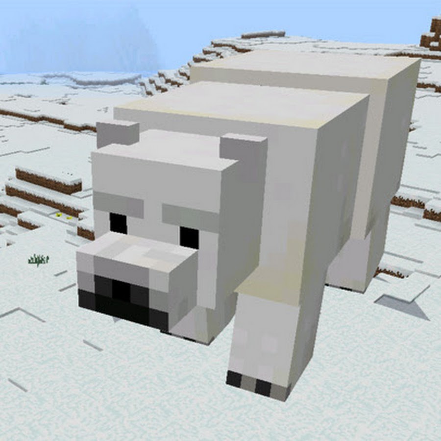 Bear minecraft. Полярный медведь из МАЙНКРАФТА. Белый медведь из МАЙНКРАФТА. Белый Медвежонок из МАЙНКРАФТА. Белый медведь в МАЙНКРАФТЕ постройка.