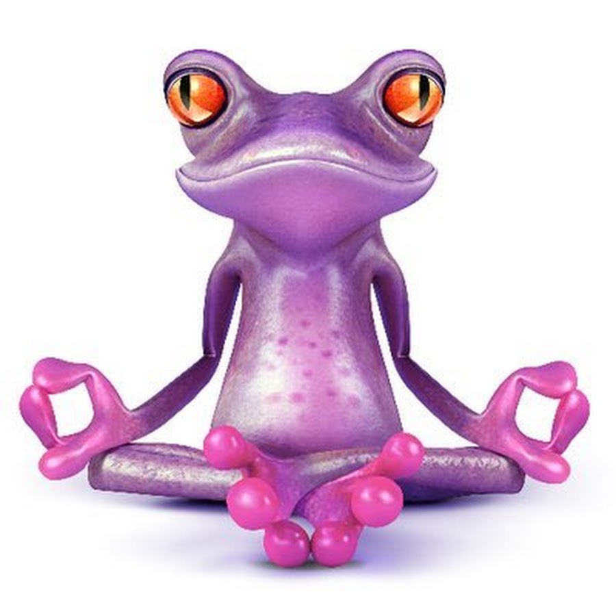 Фиолетовая лягушка. Сиреневая лягушка. Лиловая лягушка.