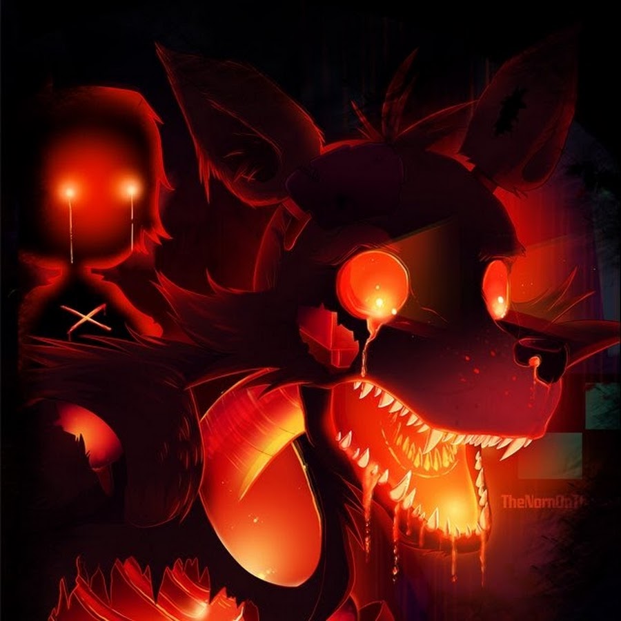 Flaming foxy. Фокси демон. FNAF Foxy r63. Огненный Фокси. Желтый Фокси.