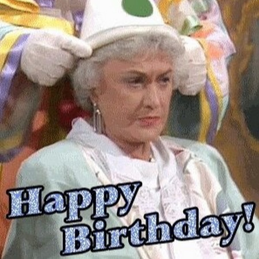 Golden girls birthday meme