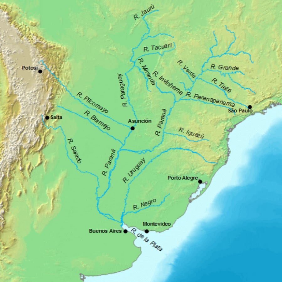река парана в южной америке
