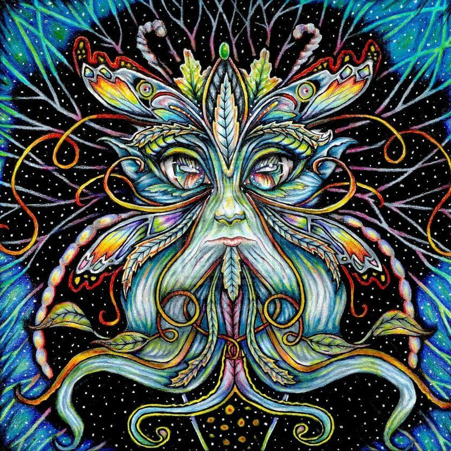 Psychedelic. Виженари арт картины. Пси арт. Гринмэн психоделика. Психоделический реализм.