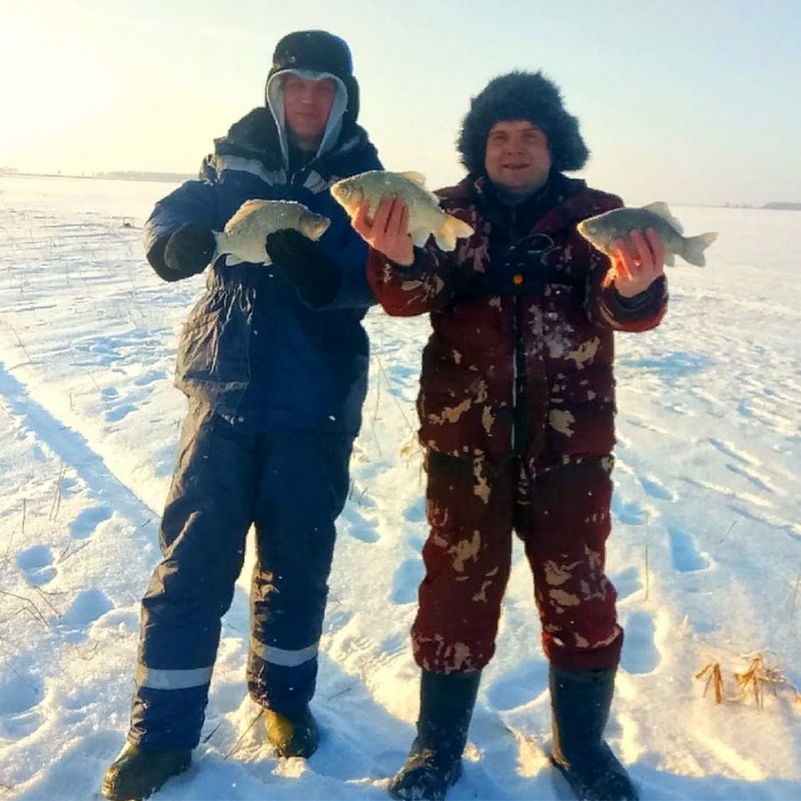 зимняя рыбалка на озере чаны