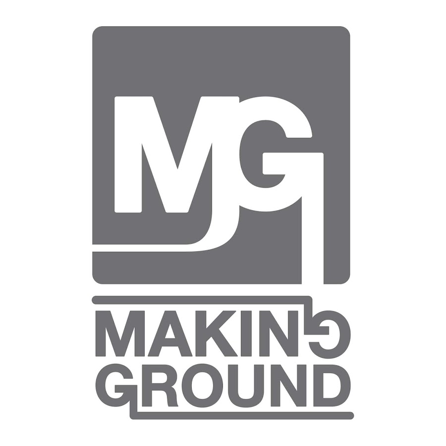 To make ground