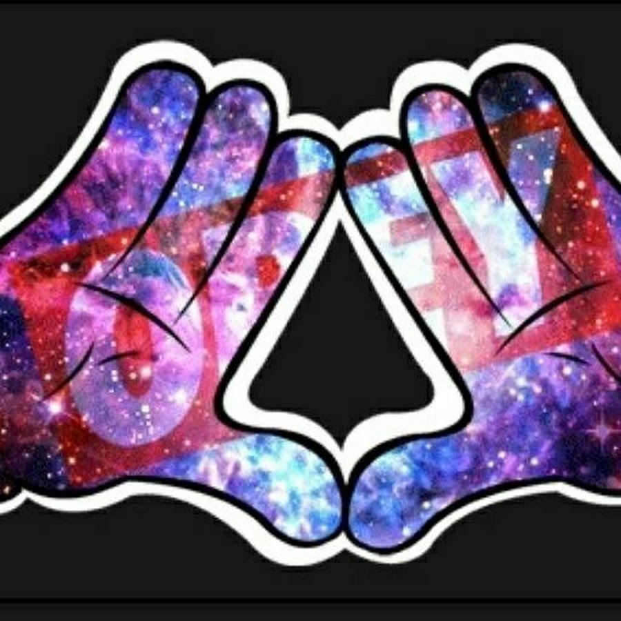 dope mickey mouse hands galaxy