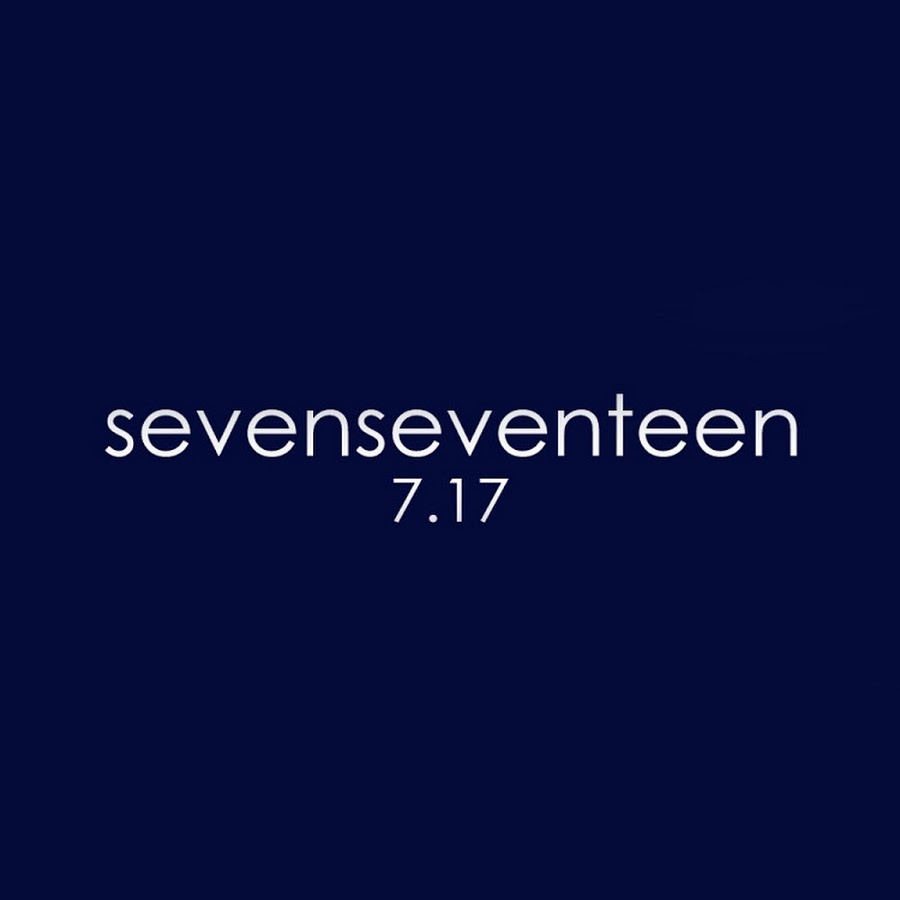 Seven 17. SEVENSEVENTEEN.