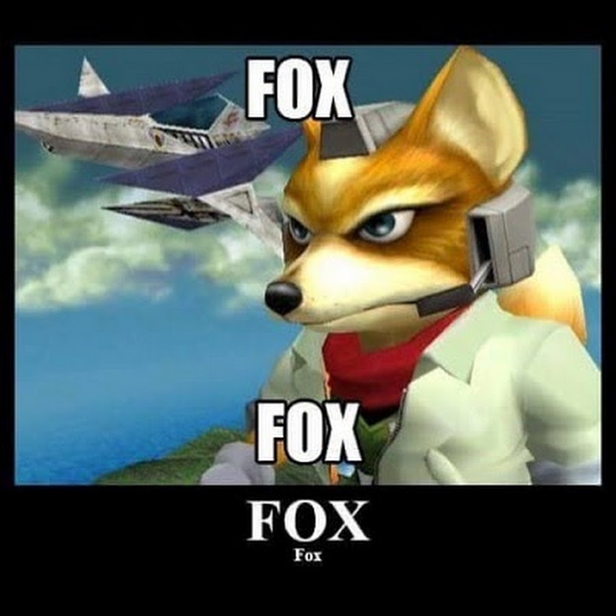 Star Fox meme. Crashing Fox meme.