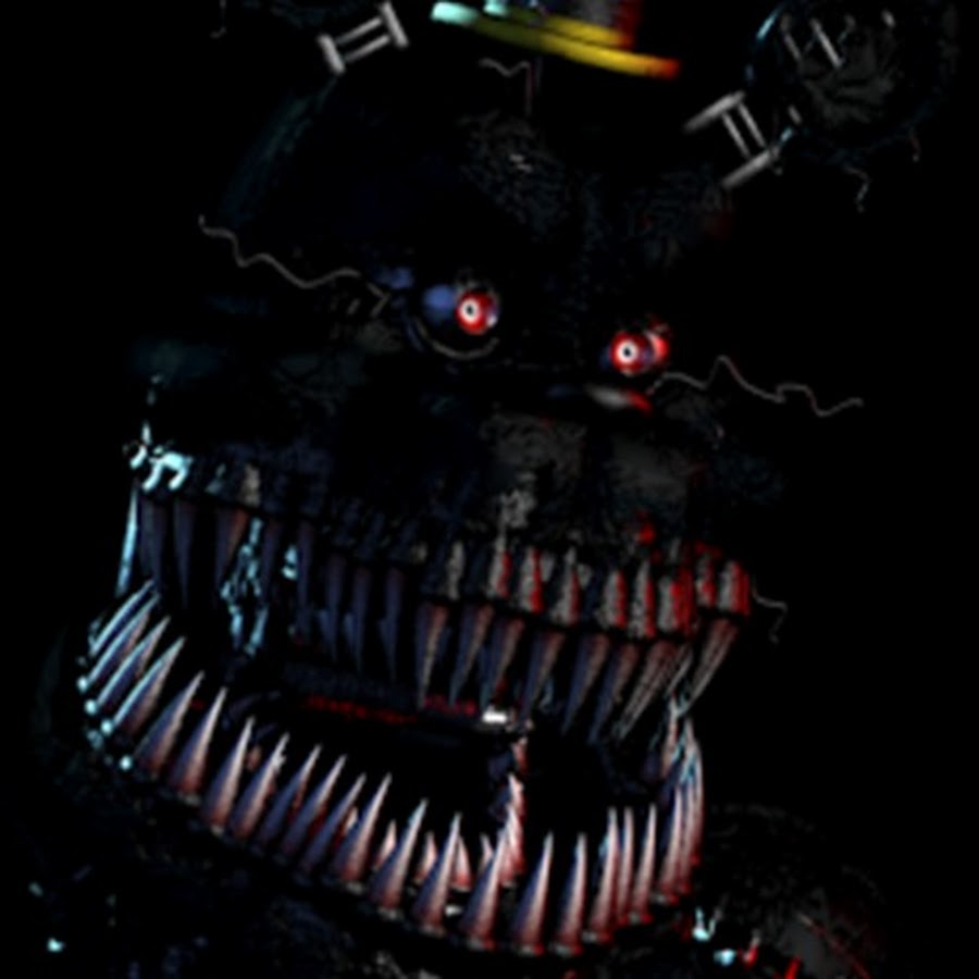 Фнаф черный. FNAF 4.