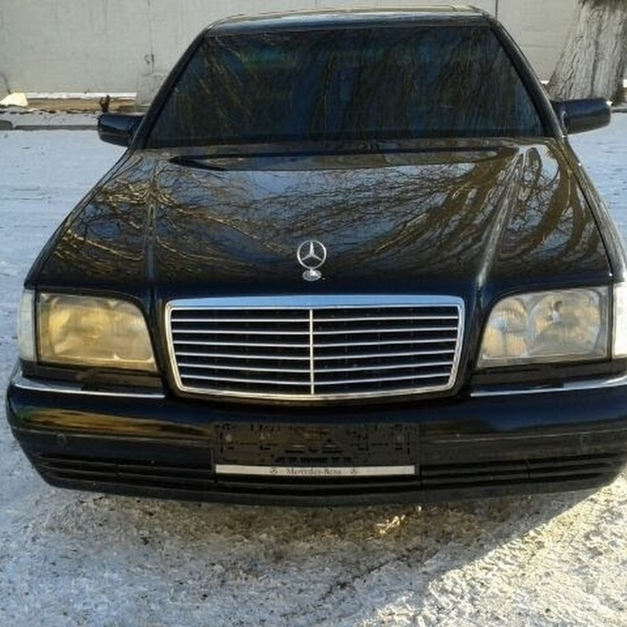 Мерседес w140 зимой