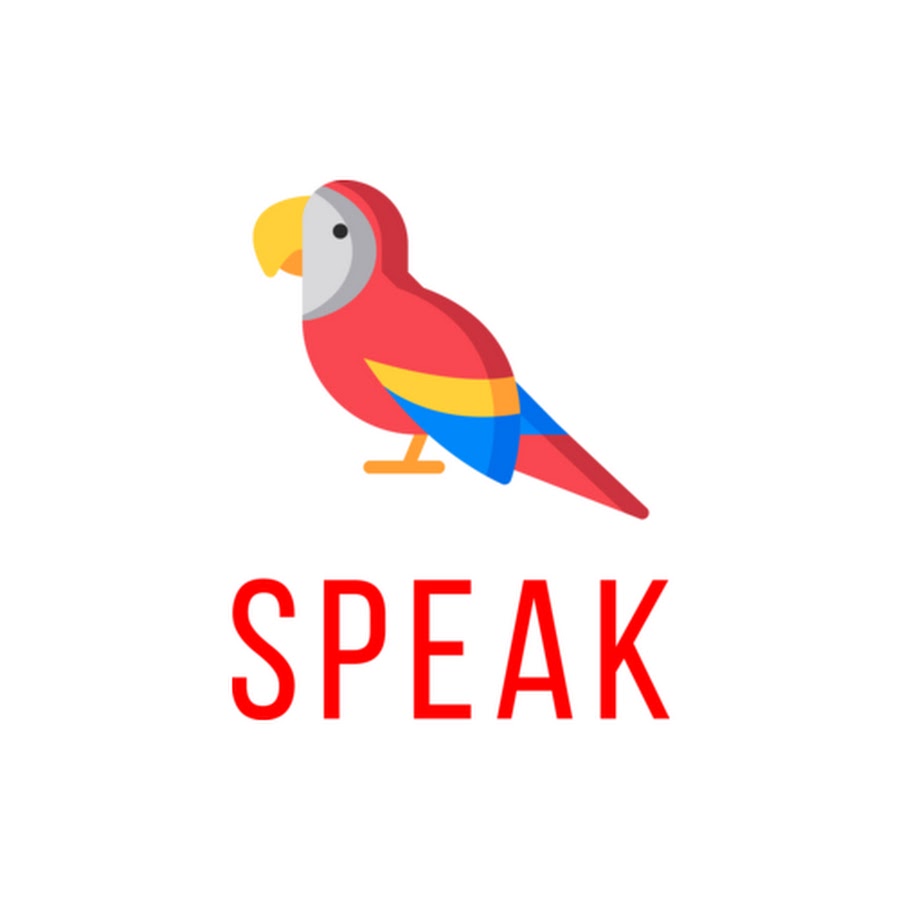 Speak youtube. Toucan Flat illustration. Туканский язык.