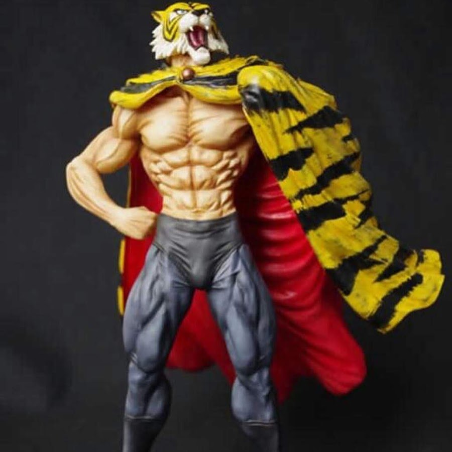 Real figure. Tiger Mask II. Tiger Mask ll.