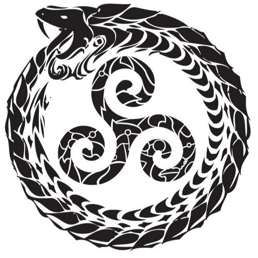 Змея значение символа. Трискель (Трискелион. Трискелион Уроборос. Трискель кельтов. Змей ёрмунганд Уроборос.