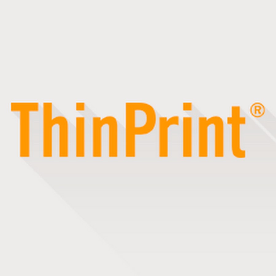 Simply better. THINPRINT что это. THINPRINT Hub. Incl.