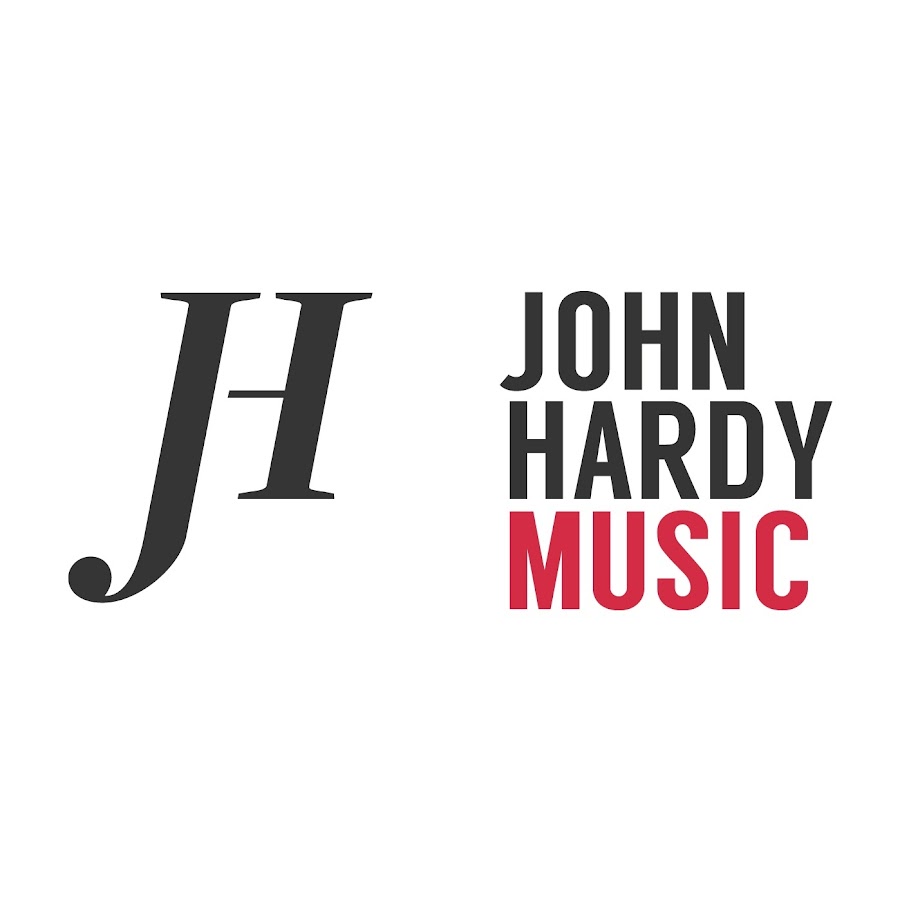 John Hardy Music. John Hardy. Jonathan Hardy. JH logo.