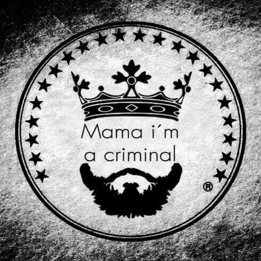 Мама айм криминал. Mama i'm a Criminal наклейка. Mama i'm a Criminal логотип. Корона с бородой. Мама im a Criminal.