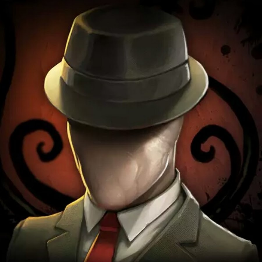 Слен. Slender noire. Слендермен Нуар.