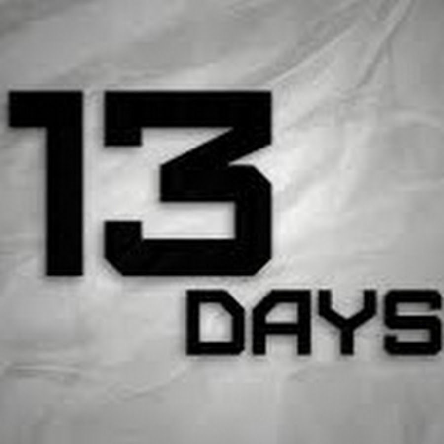 Days left me. 13 Дэй. 13 Days left картинка. 13 Days Screen.