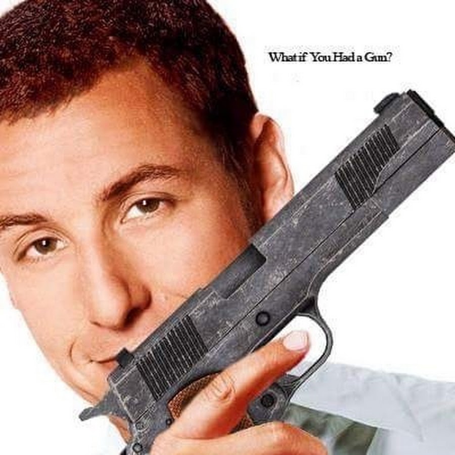 Finding offsets. The Gun. Has a Gun новый. Adam Sandler.