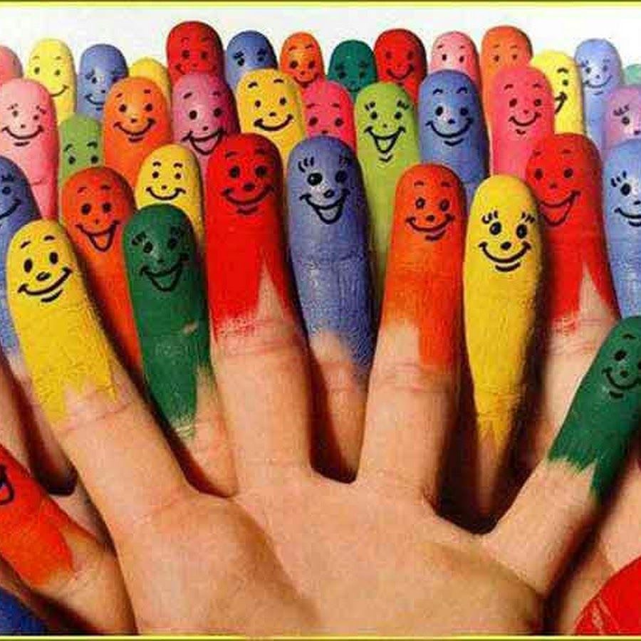 Цветные пальчики