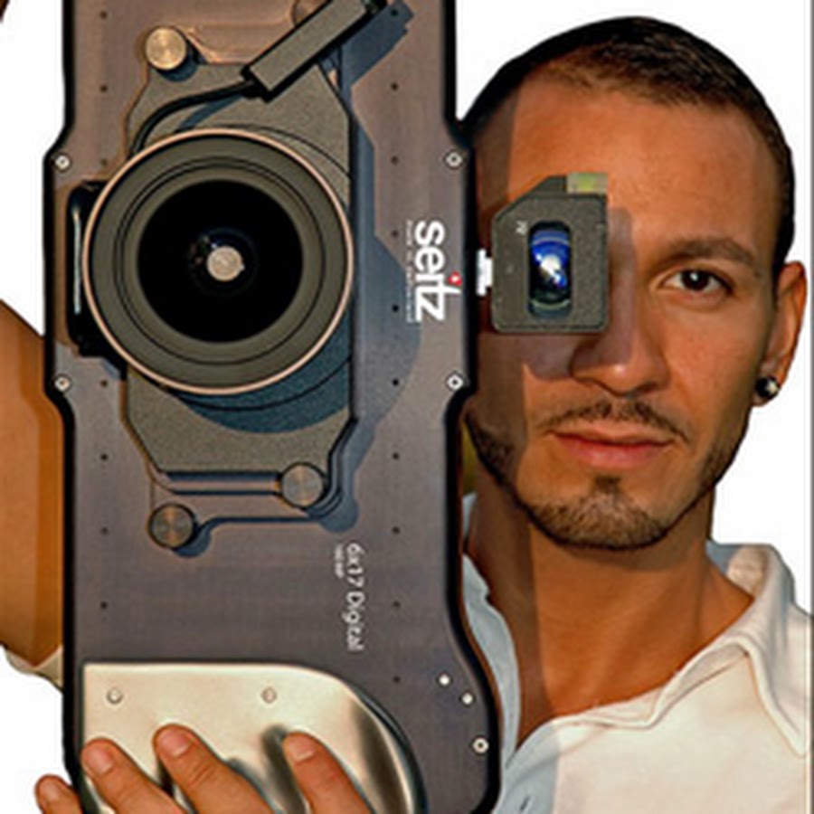 Large laser camera man