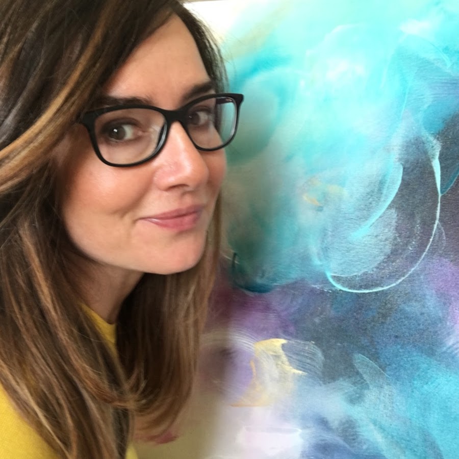 Acrylic Painting with alternative art tools - Abstract artist Deniz Altug  shares tools she loves. — Deniz Altug Art