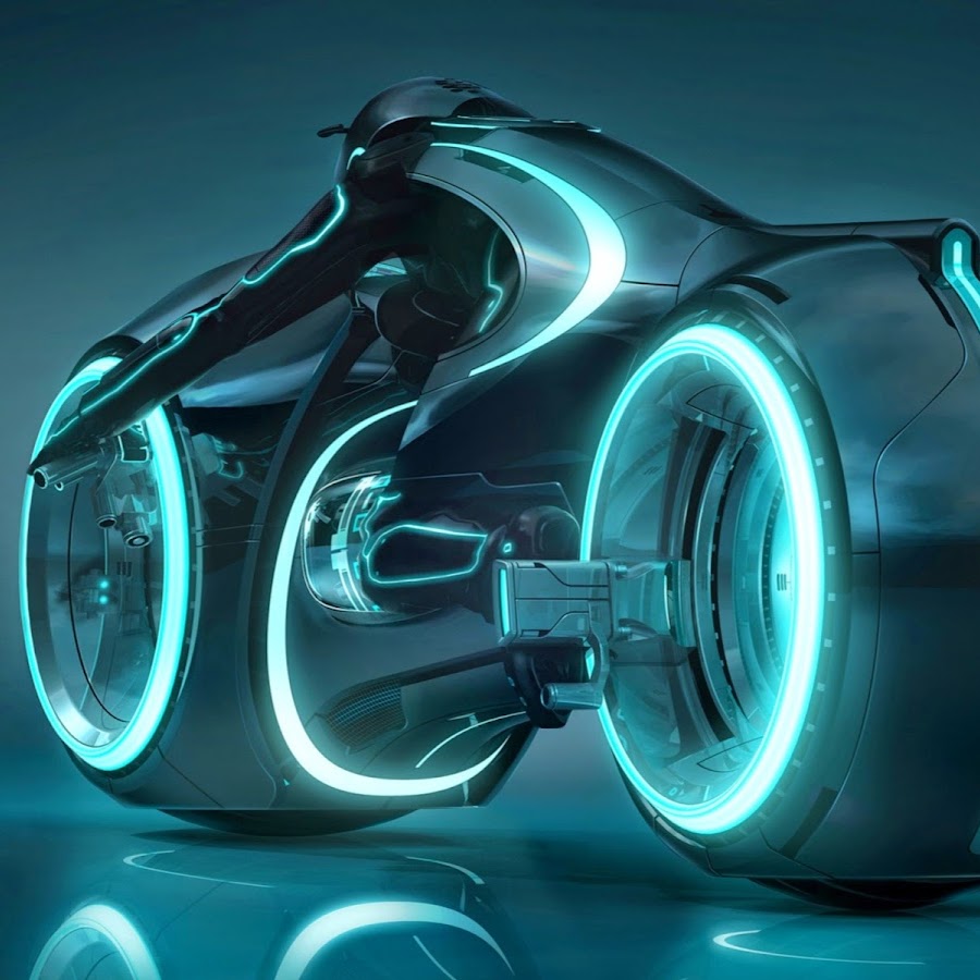 Футуристичный tron Light Cycle