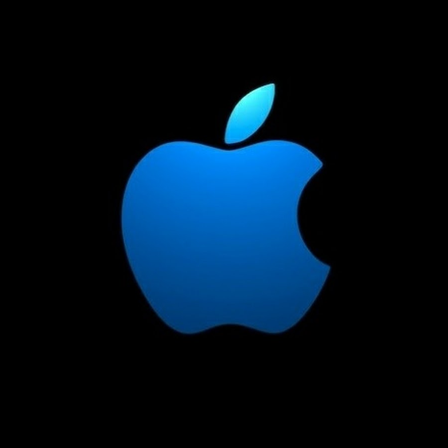 Синий цвет apple. Аппле голубой. Apple logo голубой. Логотип яблоко ми. Ютуб Apple.