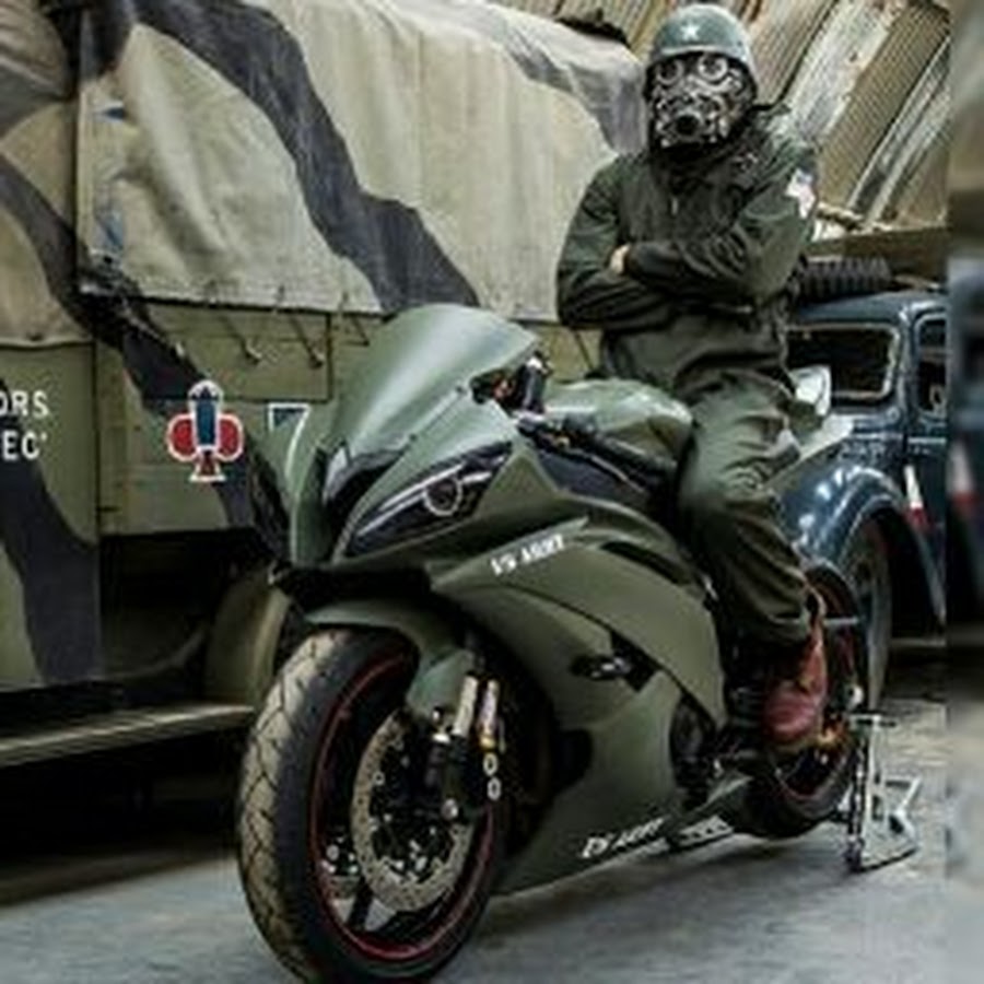 Yamaha r6 Army Edition