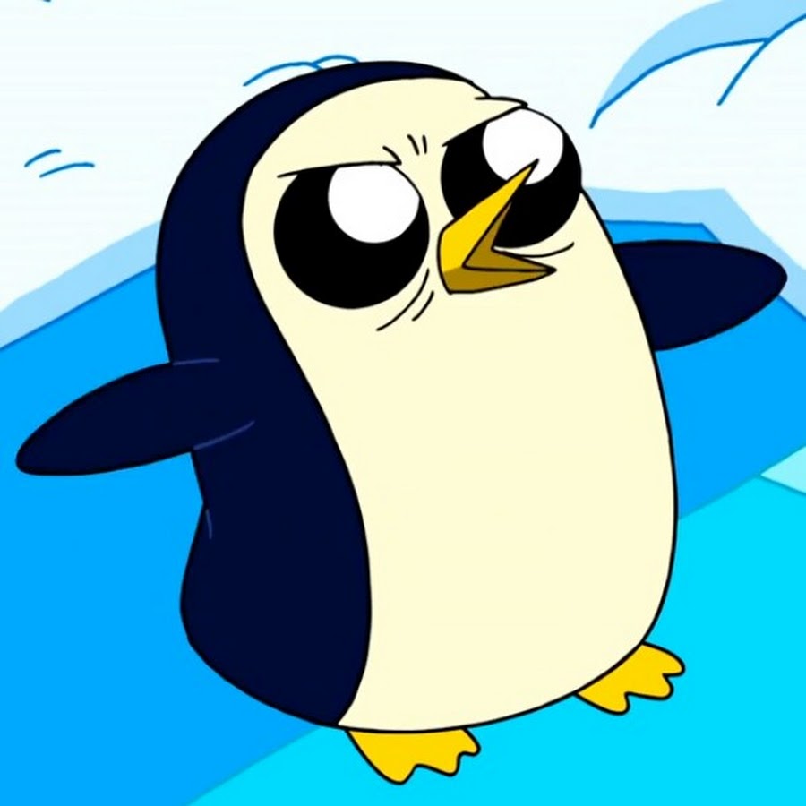 Пингвин Гантер. Гантер время приключений. Adventure time Пингвин. Гюнтер Пингвин из время приключений.