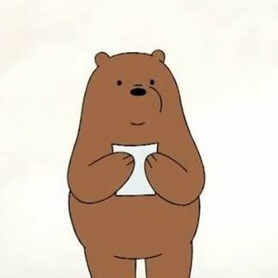 3 веселых медведя. We bare Bears Гризли. Коричневый медведь из мультика. Медвежонок мультяшный. Три мишки из мультика.